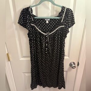 Croft & Barrow Cottagecore floral night gown S